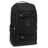 Ars Una: Cordura Black AU-15 iskolatáska, hátizsák 28x48x19cm