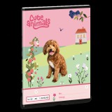 Ars Una Cute Animals Doggie 25 (5458) A5 14-32 1. osztályos vonalas füzet