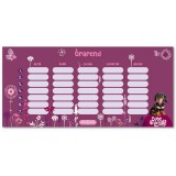 Ars Una: Cute Animals - Puppy tacskós kétoldalas órarend