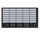 Ars Una: Drone Racer kétoldalas órarend, egylapos