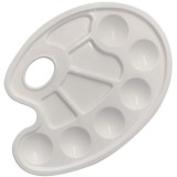 Ars Una: Festékpaletta 6 kerek és 4 szögletes lyukkal