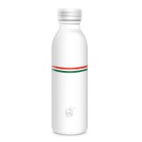 Ars Una: Flag-white duplafalú fém kulacs 600ml