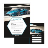 Ars Una: Lamborghini 10db-os meghívó szett borítékkal