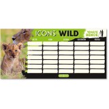 Ars Una: Máté Bence Icons of the Wild-Lions egylapos, kétoldalas órarend