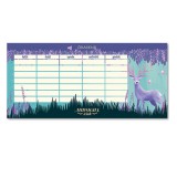 Ars Una: Midnight Wish egylapos, kétoldalas órarend