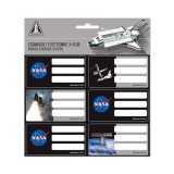 Ars Una: NASA csomagolt füzetcímke 3x6db-os