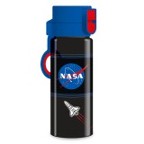 Ars Una NASA kulacs, 475 ml, fekete, űrsiklóval, BPA free