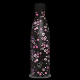 Ars Una Pearl Blossom Black 24 Dupla falú Termosz kulacs 500ml - Fekete mintás (55813778)