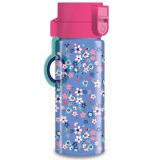 Ars Una: Pearl Blossom Blue virágos BPA mentes kulacs 475ml