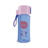 Ars Una: Rózsaszín és kék BPA mentes kulacs 450ml