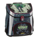 Ars Una: T-Rex kompakt ergonomikus mágneszáras iskolatáska, hátizsák 33x41x24cm