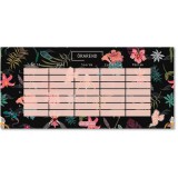 Ars Una: Tahiti egylapos, kétoldalas órarend