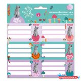 Arsuna Ars Una Cute Animals-kitten csomagolt füzetcímke (3x6 db)