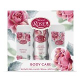 Arsy Cosmetics Natural Rose Body Set - Rózsás testápoló ajándékszett