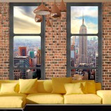ArtGeist sp. z o o. Öntapadó fotótapéta - The view from the window: New York, több méretben is (ez 147x105 cm)