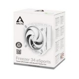 Artic Cooling ARCTIC COOLING CPU hűtő Freezer 34 eSports, Szürke/Fehér (AC_ACFRE00072A)