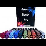 Artmagico Brush pens 10 ks, metalické odstíny (0796554181967)