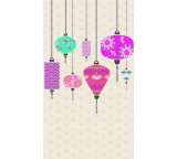 AS Fotótapéta, Lampionok, Prémium, 159x280 cm