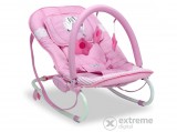 Asalvo Relax baba pihenő-hintaszék 9kg-ig, 0hó+, rózsaszín nyuszi