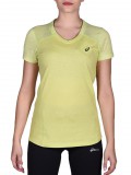 Asics fuzex v-neck ss top Running t shirt 129975-0423