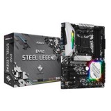 ASRock B450 STEEL LEGEND AMD B450 SocketAM4 ATX alaplap (90-MXBA00-A0UAYZ)