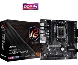 Asrock B650M PG Lightning AMD B650 Socket AM5 Micro ATX alaplap