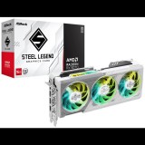 AsRock Radeon 9070 16GB GDDR6 Steel Legend Videókártya (90-GA5EZZ-00UANF)