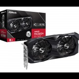 ASRock Radeon RX 7600 Challenger 8GB OC videokártya (RX 7600 CL 8GO) (RX 7600 CL 8GO)