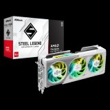ASRock Radeon RX 9070 XT Steel Legend VGA (PCIe 5.0, 16 GB GDDR6, 256 bit, 3xDP+HDMI)