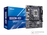 ASRock s1700 B660M-HDV alaplap