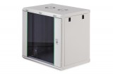 Assmann Digitus DN-19 12-U-EC állvány 12U Falra szerelhető állvány Szürke