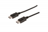 Assmann DisplayPort connection cable, DP 2m Black AK-340103-020-S