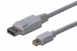 Assmann DisplayPort connection cable, mini  DP - DP 3m White AK-340102-030-W