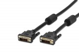 Assmann DVI connection cable, DVI-D (Dual Link) (24+1) 1m Black AK-320108-010-S