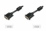Assmann DVI connection cable DVI-D (Dual Link) (24+1) M/M 3m Black AK-320101-030-S