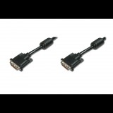 Assmann DVI-D Dual link összekötő kábel 10m (AK-320101-100-S) (AK-320101-100-S) - DVI összekötő