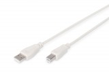 Assmann USB connection cable, type A - B 1,8m Beige AK-300102-018-E
