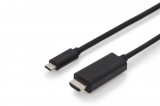 Assmann USB Type-C adapter cable, Type-C to HDMI A AK-300330-050-S