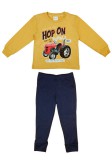 Asti 2 részes fiú pizsama traktoros mintával