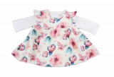 Asti 2 részes kislány szett Virágos mintával