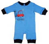 Asti Autós overálos baba pizsama