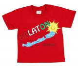 Asti Baba| gyerek feliratos "Balaton" rövid ujjú póló (méret:80-128)