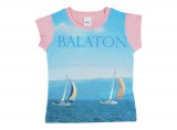 Asti Balaton rövid ujjú lányka póló (méret: 92-158)