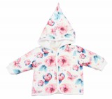 Asti Bélelt kislány kocsikabát Virágos mintával