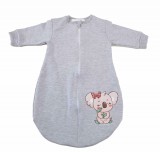 Asti Belül bolyhos hosszú ujjú hálózsák Koalás mintával 2,5 TOG