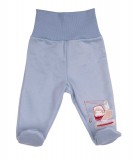 Asti Belül bolyhos kisfiú baba nadrág kismajom mintával