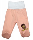 Asti Belül bolyhos pamut kislány baba nadrág sünis mintával