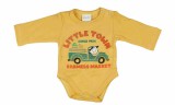 Asti Boci mintás hosszú ujjú baba body