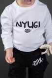 Asti Dorko DRK "Nyugi" mintával nyomott hosszú ujjú baba body