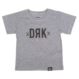 Asti Dorko fiú rövid ujjú póló DRK mintával melír szürke 86